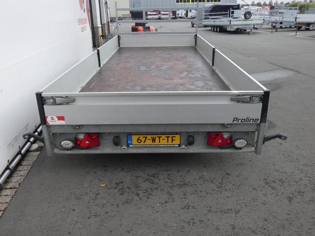 Proline Plateauwagen tandemas 500x200cm 2700kg